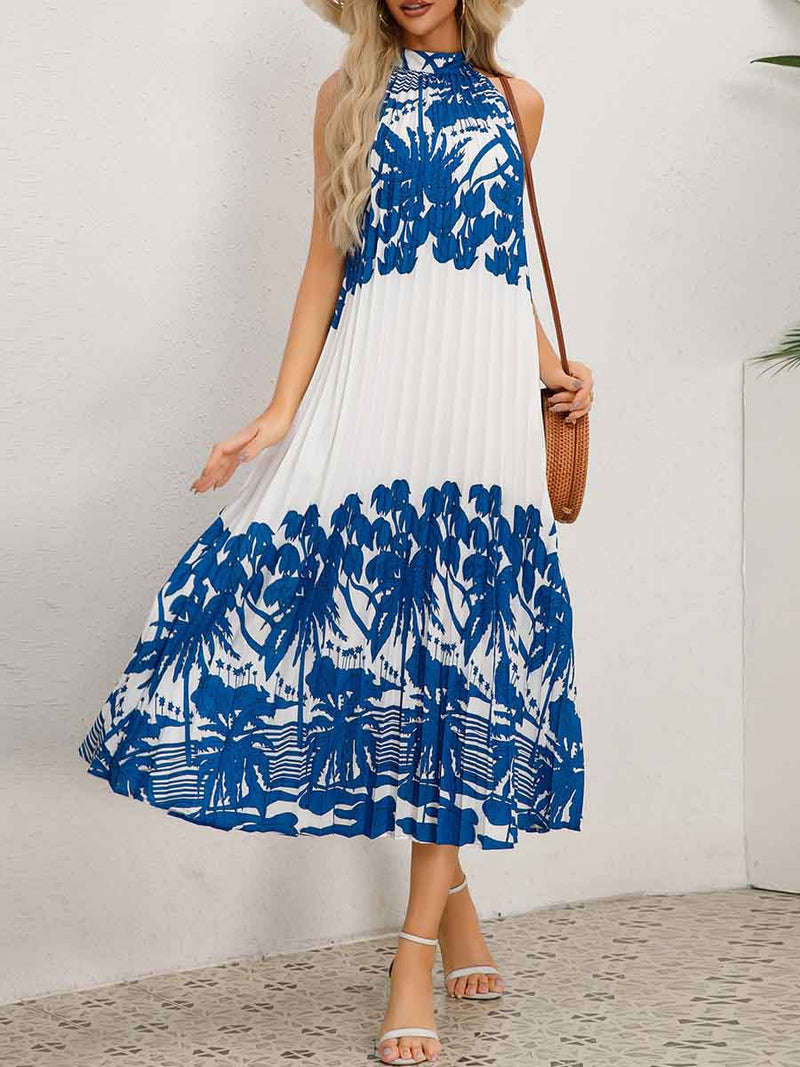 Women's Printed Dress Loose Dress