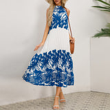 Women's Printed Dress Loose Dress