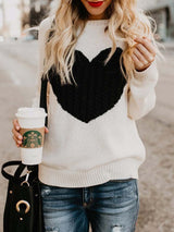 Amsoin Love Shaped Sweater