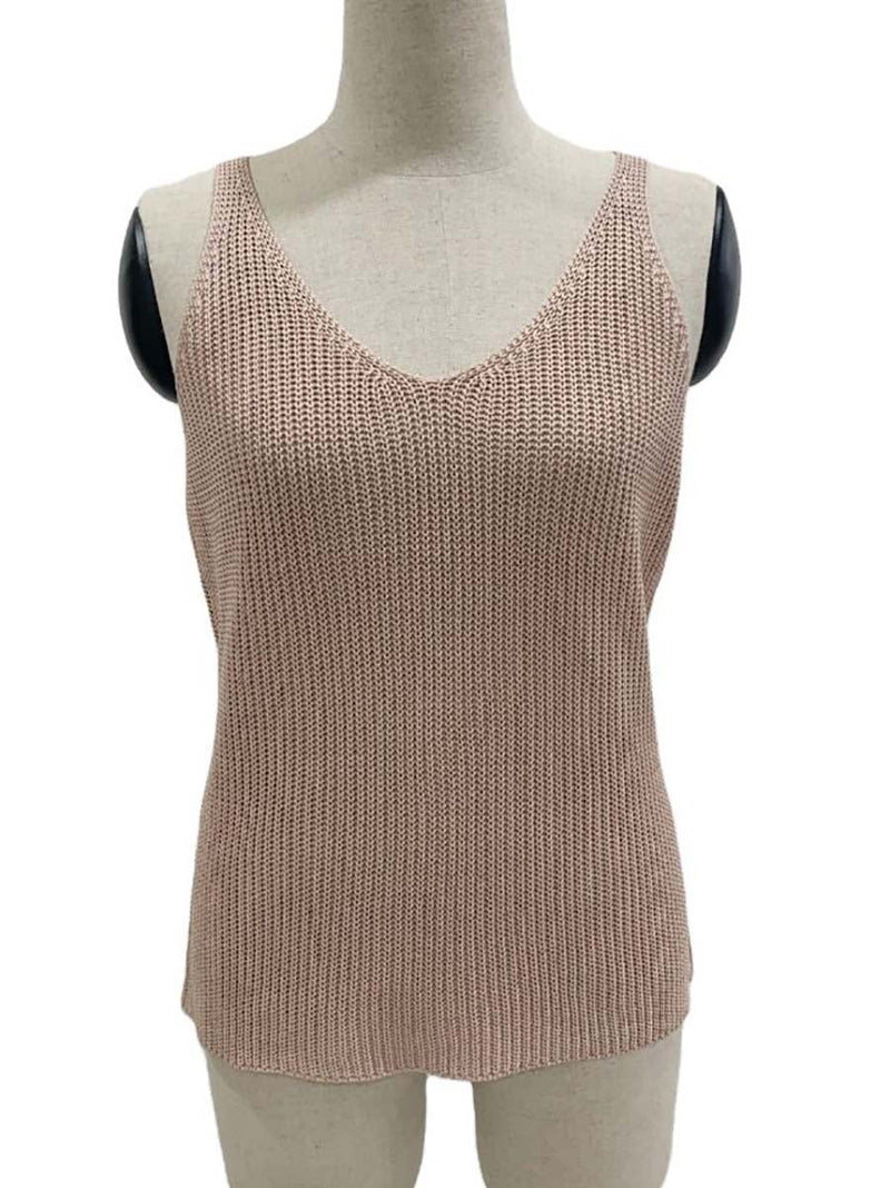 Amsoin Casual V Neck Knit Vest(6 colors)