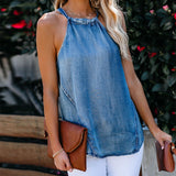 Amsoin Sexy Denim Vest