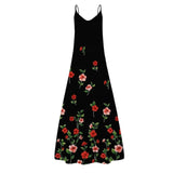 Amsoin Flower Sling Dress